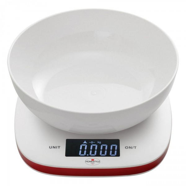 Digitale Comfort LCD Küchenwaage Berlin - 1 L Behälter - bis 5 kg