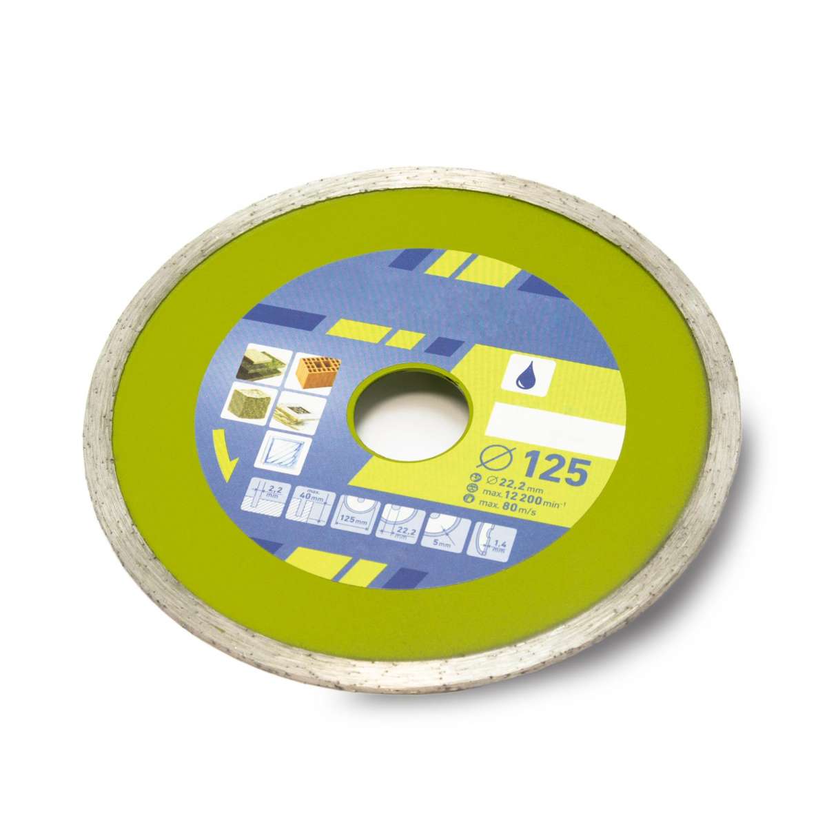 Diamant Trennscheibe FLIESEN BASIC 125 mm Sägen