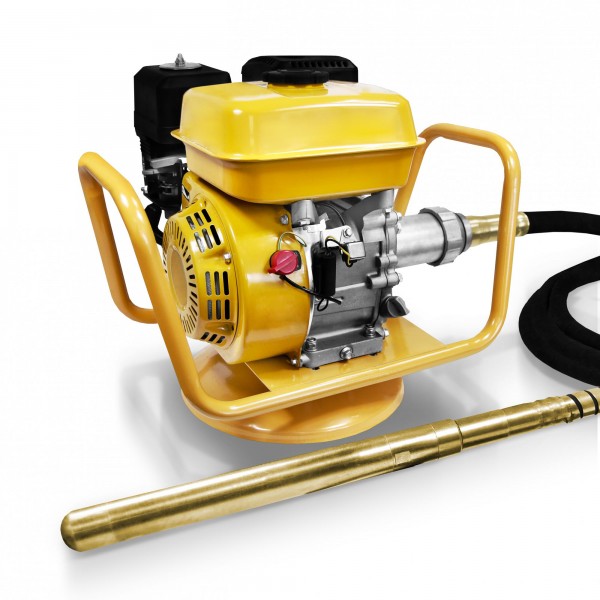 Holzinger Benzin- Betonrüttler Vibrator HBBR5,5 - 5,5 PS / 6m Schlauch