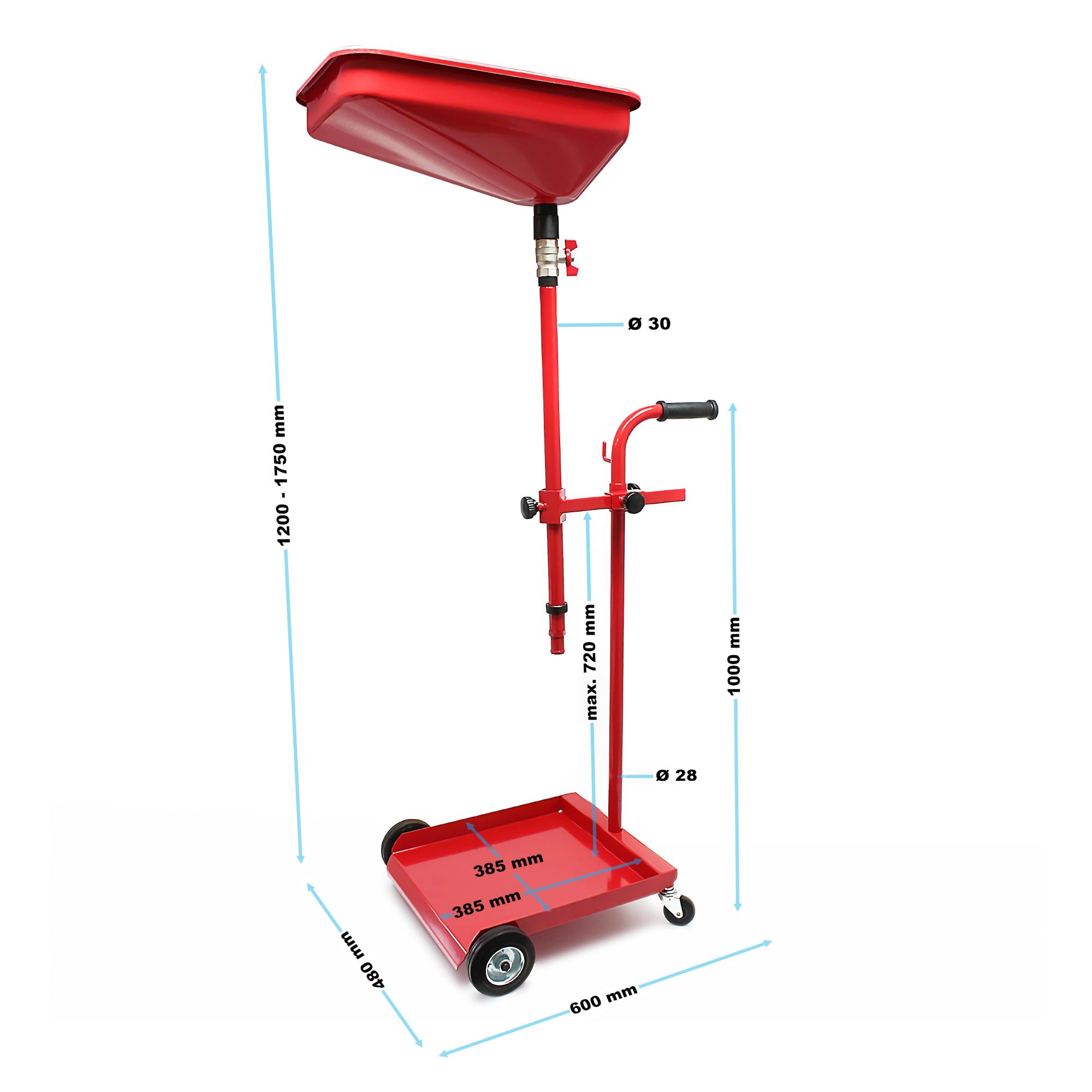 Ölauffangwagen für Altöl bis 175 cm, Ölwechselwerkzeuge, Autopflege &  Wartung, Industrie & Werkstatt