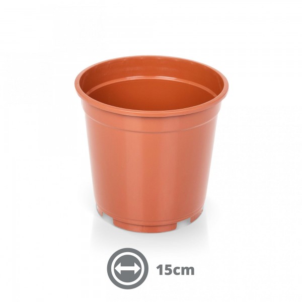 Containertopf 15 cm 1,7 l terracotta