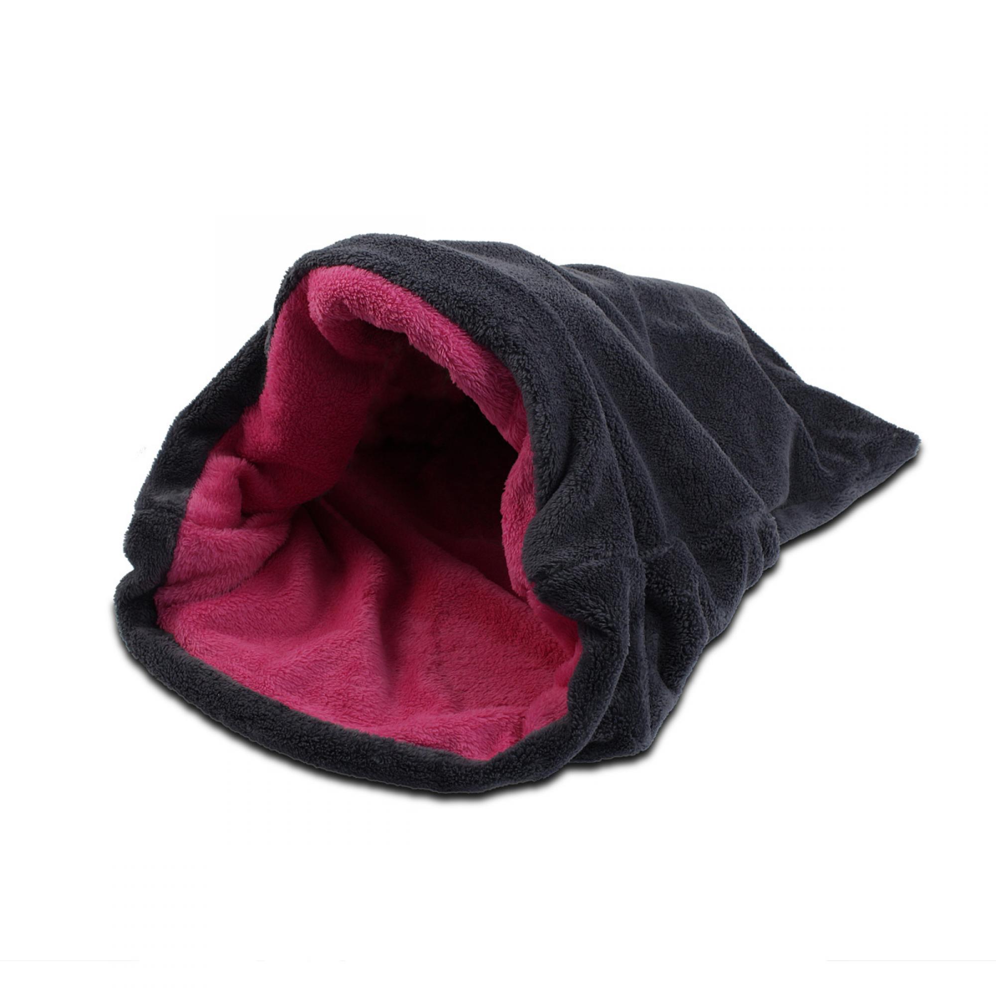 3in1 Decke Schlafsack Kissen für Hunde und Kleintiere Fleece
