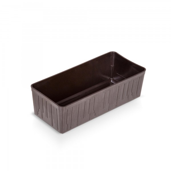 Kakteenkasten 20 cm braun
