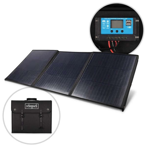 Scheppach Solarpanel BSG Solar 100 W - 1550 x 525 x 3 mm