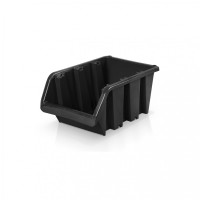 Lagerbox Größe 2 - schwarz 10 x 15,5 x 7 cm Lagerbox Größe 2 - schwarz 10 x 15,5 x 7 cm