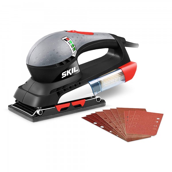 240 Watt Schwingschleifer mit Klett/Spannsystem