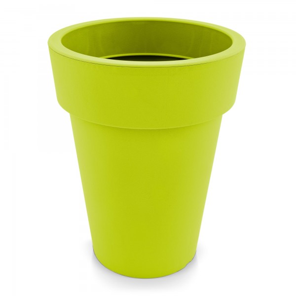 Kunststoff Blumentopf schmal mintgrün Höhe 259 mm Pflanztöpfe