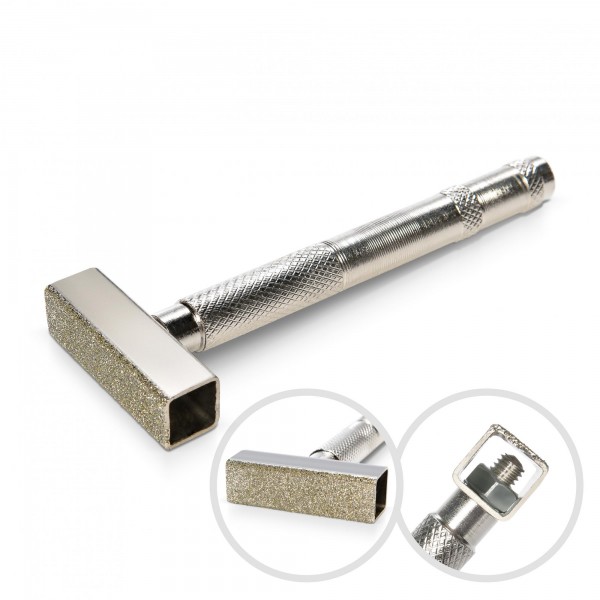Diamant Schleifscheiben Abrichter mit Rändelgriff - 40 x 10 mm