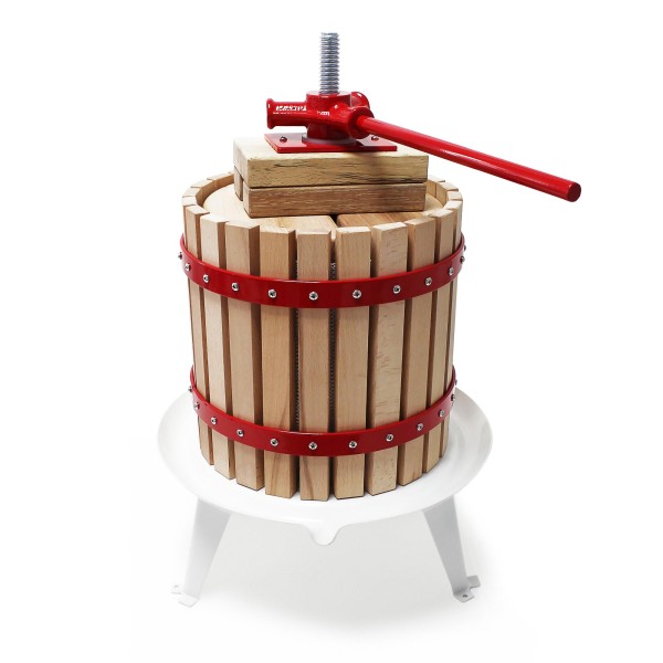 Obstpresse 6 Liter aus Holz