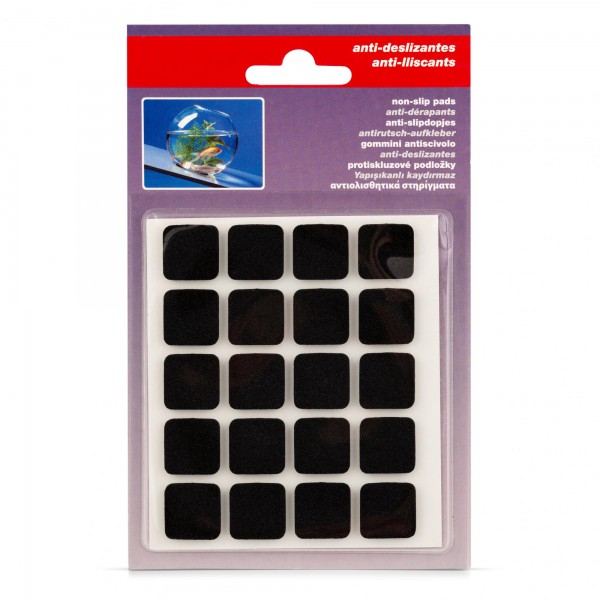 20 x Anti-Rutsch-Pad - selbstklebend - je 17 x 17 mm