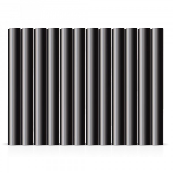 12x Heißklebestick schwarz Ø 11x100mm