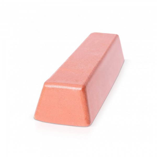 500 g Block Polierpaste für Metall - braun/grob