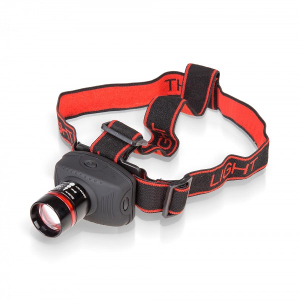 3 Watt LED Stirnlampe - Zoom - 120 Lumen