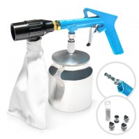 6-tlg Druckluft Sandstrahlpistole mit Rückführung 6-tlg Druckluft Sandstrahlpistole mit Rückführung