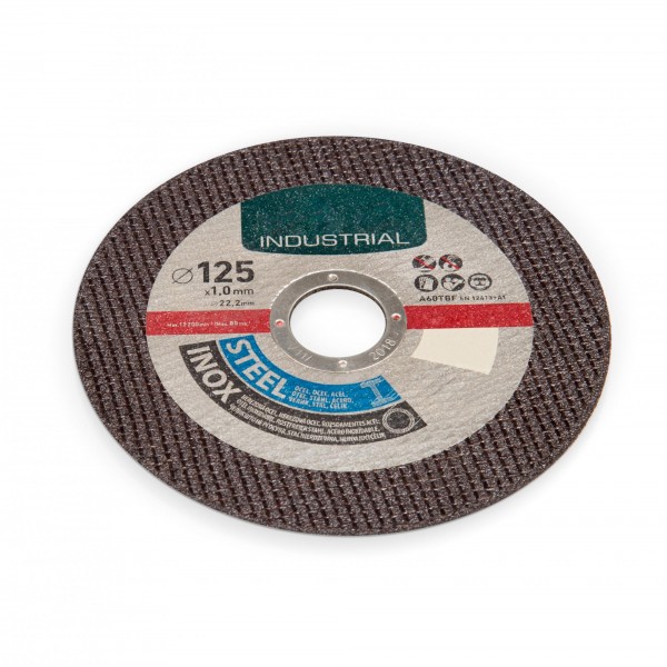 125 mm Trennscheibe für Stahl / Edelstahl - 1 mm Dicke